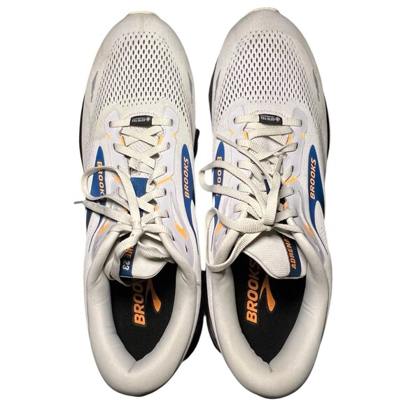 Brooks Adrenaline 23 GTX Oyster Running Athletic Men’s Size 15, 1104241D071 main image 9
